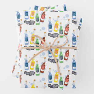 Fizzy Lifting Drink Graphic Geschenkpapier Set