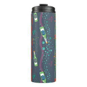 Fizzy Lifting Drink Pattern Thermosbecher