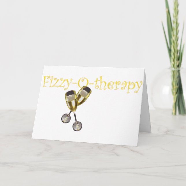 Fizzy-O-Therapie Karte (Vorderseite)