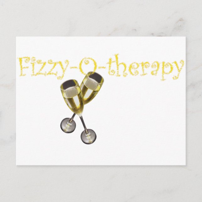 Fizzy-O-Therapie Postkarte (Vorderseite)