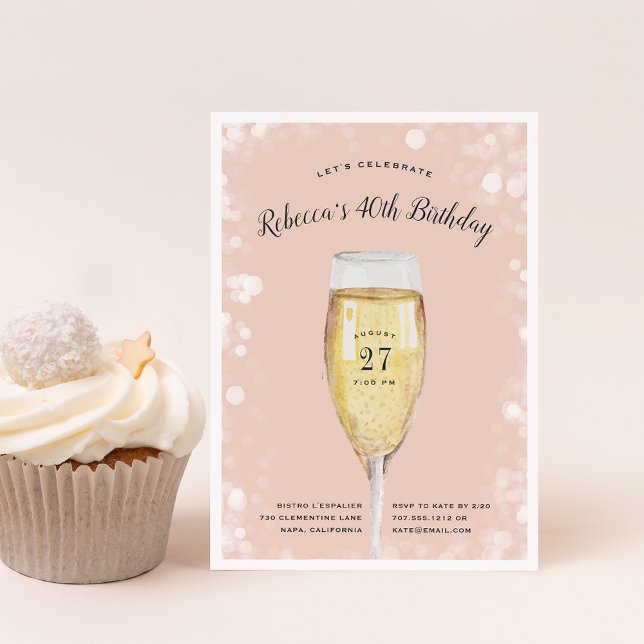 Fizzy Pop | Invitation de fête d'anniversaire (Créateur téléchargé)