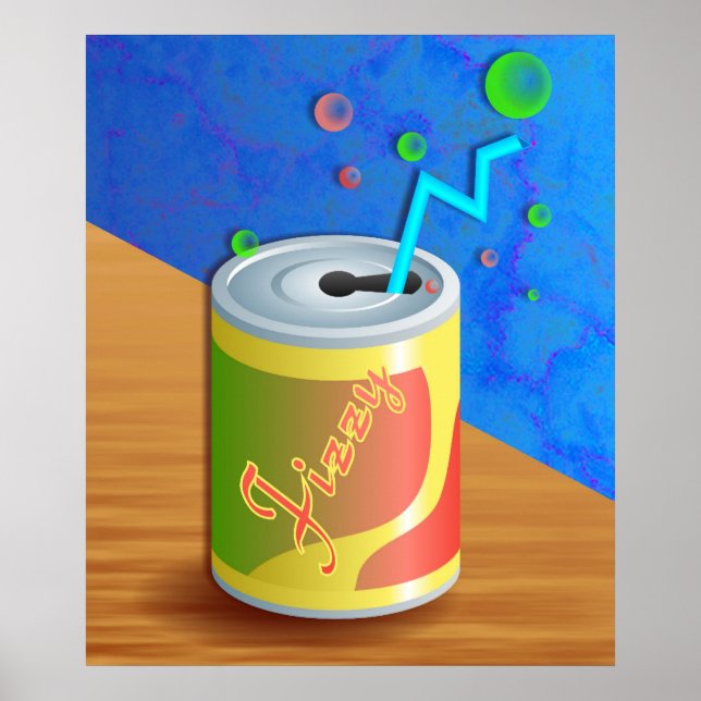 Fizzy Soda Drink Poster (Vorne)