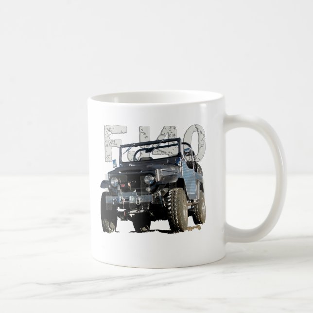 FJ40 Landcruiser Kleid Kaffeetasse (Rechts)