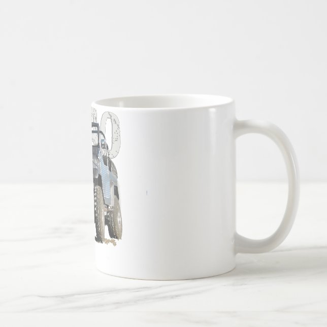FJ40 Landcruiser Kleid Kaffeetasse (Rechts)