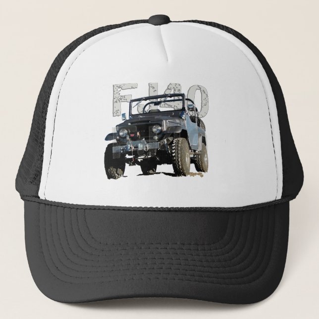 FJ40 Landcruiser Kleid Truckerkappe (Vorderseite)