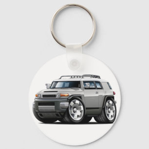 Fj Cruiser Silberwagen Schlüsselanhänger