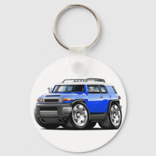FJ-Kreuzer-Blau-Auto Schlüsselanhänger