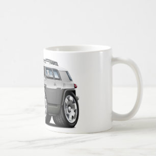 FJ-Kreuzer-Grau-Auto Kaffeetasse