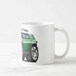 FJ-Kreuzer-Grün-Auto Kaffeetasse