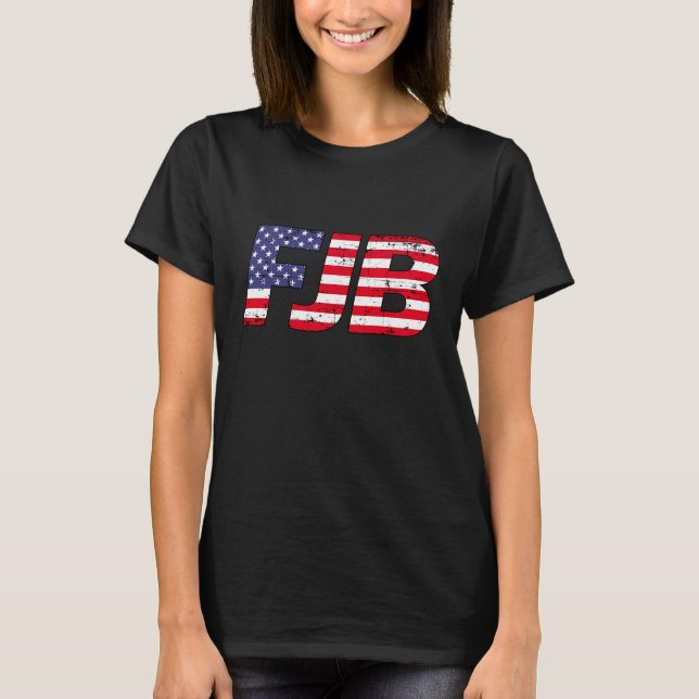 FJB joe Biden witziger Anti-Biden-T - Shirt (Vorderseite)