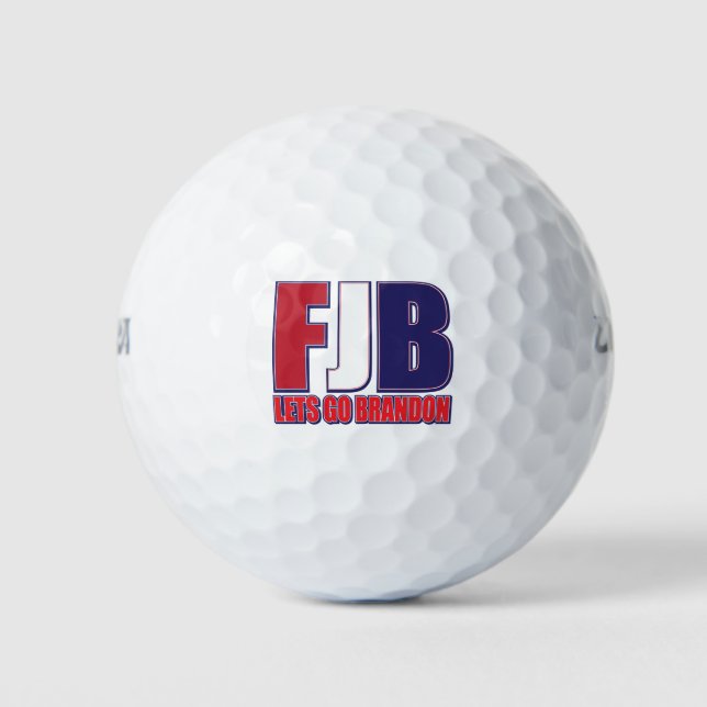 FJB—Lass-Go-Brandon- Golfball (Vorderseite)