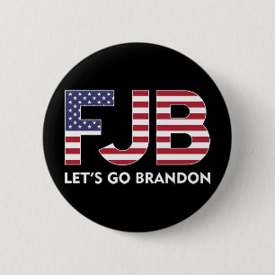 FJB Let's Go Brandon Button