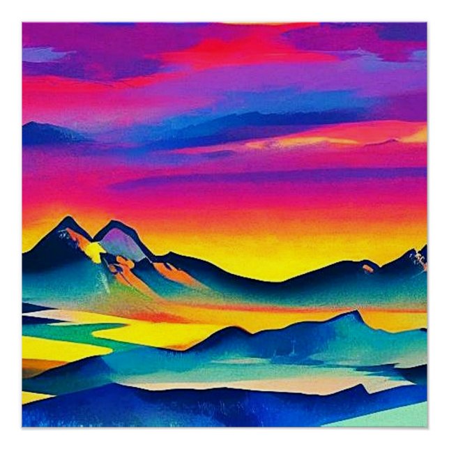 Fjellandskap 10 poster (Vorderseite)