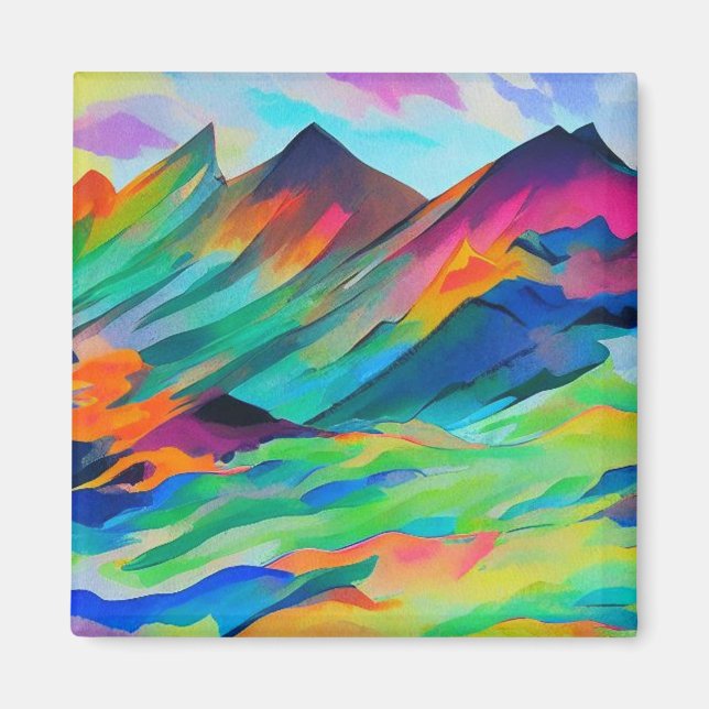 Fjellandskap 9 magnet (Vorne)