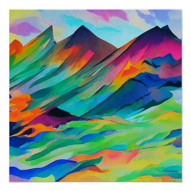 Fjellandskap 9 poster (Vorderseite)