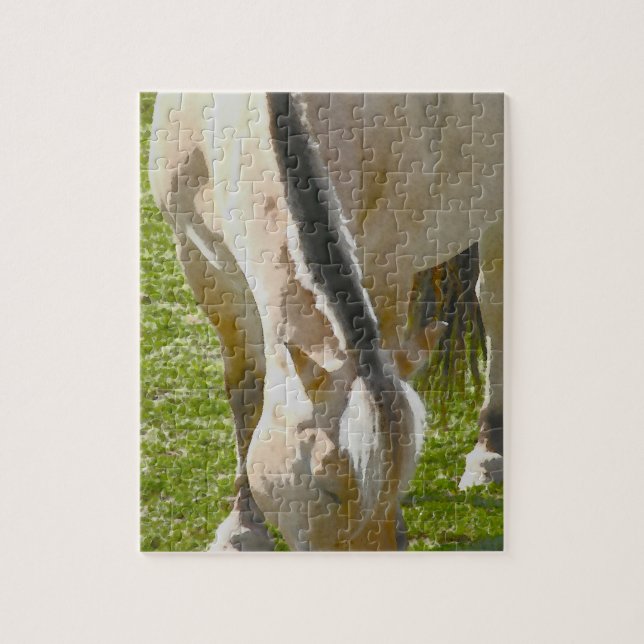 Fjord Horse Puzzle (Vertikal)
