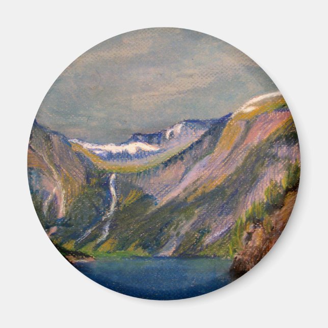 Fjordölpastete Magnet (Vorne)