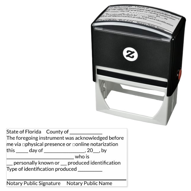 FL-Bestätigung Briefmarke Permastempel (Beispiel)