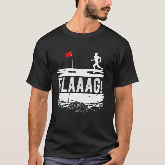 Flaaag! Eisangeln T-Shirt (Vorderseite)