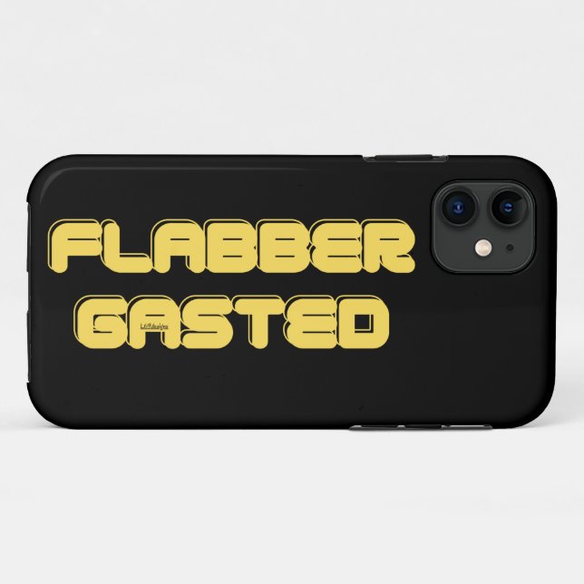 FLABBERGASTED inspirierendes motivierend Geschenk Case-Mate iPhone Hülle (Rückseite (Horizontal))