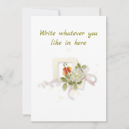 flach feiertagskarte