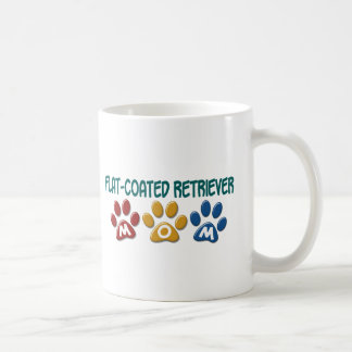FLACH-ÜBERZOGENER RETRIEVER Mama-Tatzen-Druck 1 Kaffeetasse
