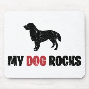 Flach-Überzogener Retriever Mousepad