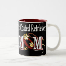 Flachbeschichtete Retriever-Mama Geschenke