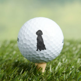 Flachbeschichteter Retriever Golfball