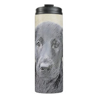 Flachbeschichtetes Retriever-Gemälde - Originale H
