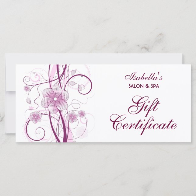 Flachbild-Design-Rackkarte (Vorderseite)