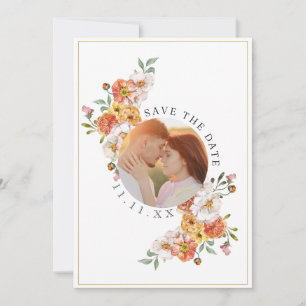 Flachbild-Save the Date-Karte Benutzerdefiniertes Save The Date