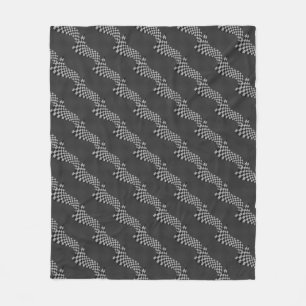 Flachbildschirm-Dekor für die Carbon Fibre Racing- Fleecedecke