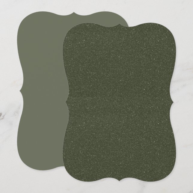 Flachbildschirm der grünen Textur des Moos Mitteilungskarte (Vorne/Hinten)
