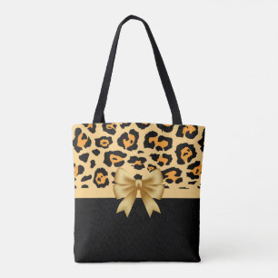 Flachbildschirm und Leopard Tasche
