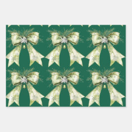 Flachblätter Geschenkpapier Set