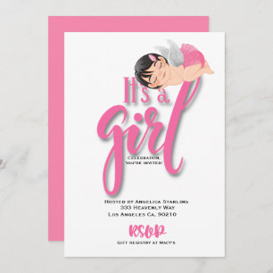 Flache Ankündigungskarte Ankündigung