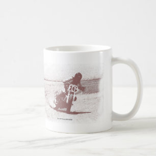 Flache Bahn-Tasse Kaffeetasse