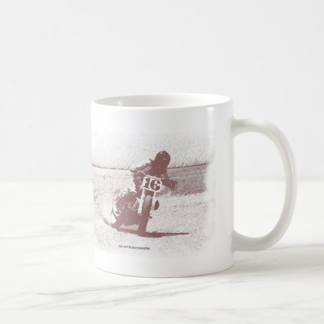 Flache Bahn-Tasse Kaffeetasse (Rechts)