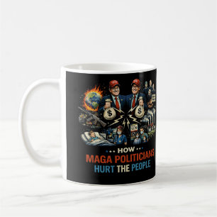 Flache Dankeskarten Kaffeetasse