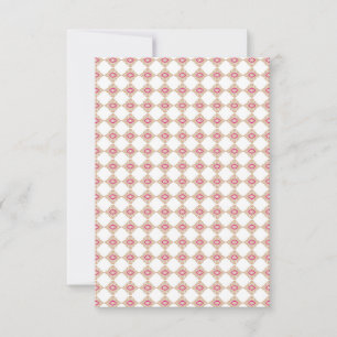 Flache Dankeskkarte Dankeskarte