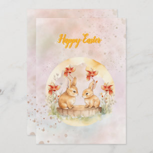 Flache Feiertagskarte