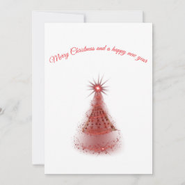 Flache Feiertagskarte