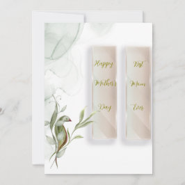 Flache Feiertagskarte