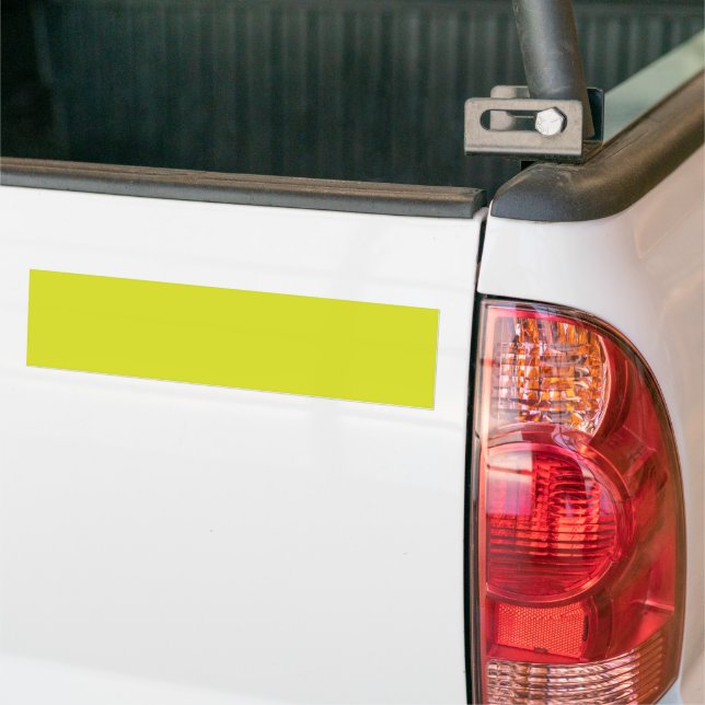 flache gelbe Hintergrundtextur Autoaufkleber (Auf Lkw)