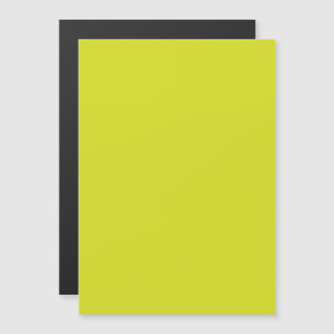 Flache gelbe Hintergrundtextur Magneteinladung