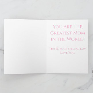 Flache Grußkarte Karte