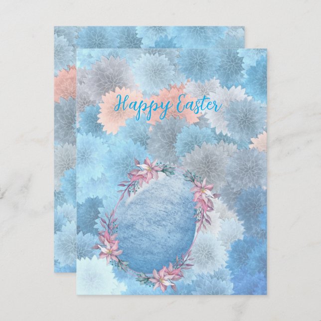 Flache Karte (Vorne/Hinten)