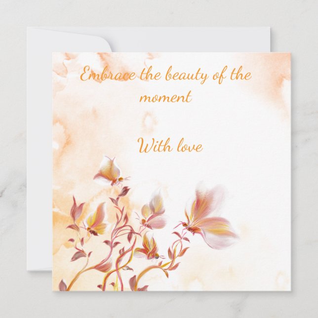 Flache Karte (Vorderseite)