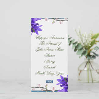 Flache Karten 8 (PurpleBlossoms) RFPMDesigns 2024